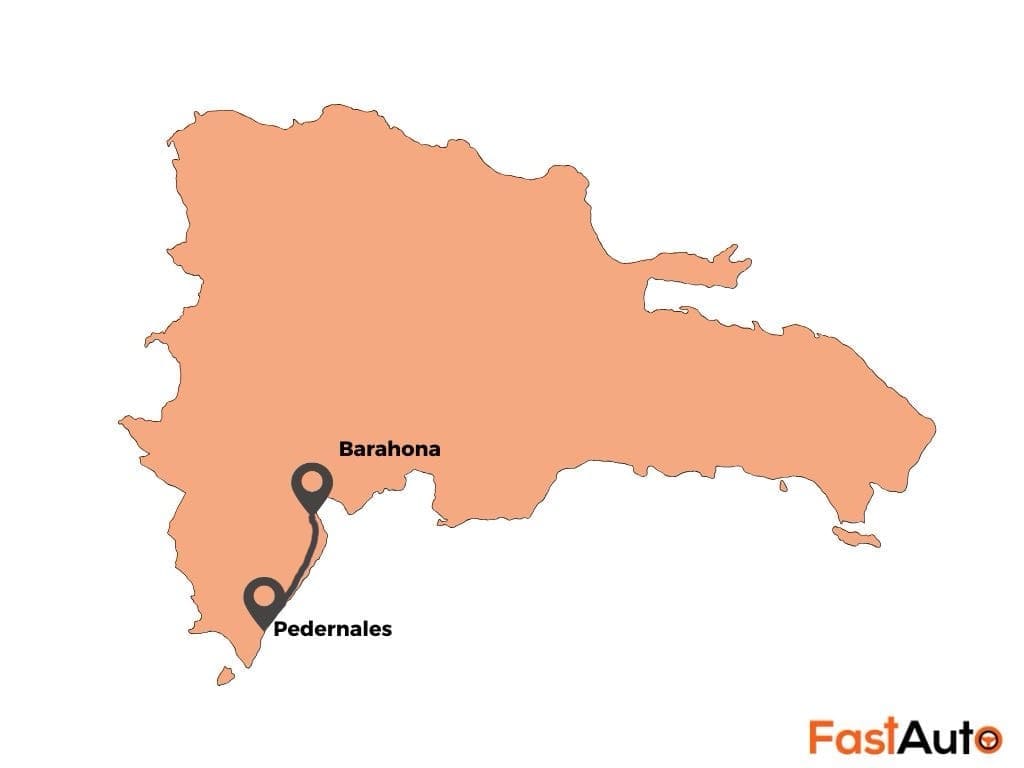 Ruta Barahona a Pedernales
