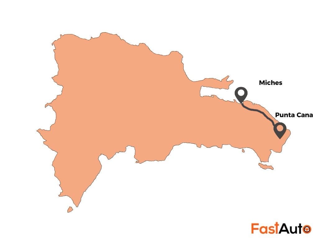 Ruta Punta Cana a Miches